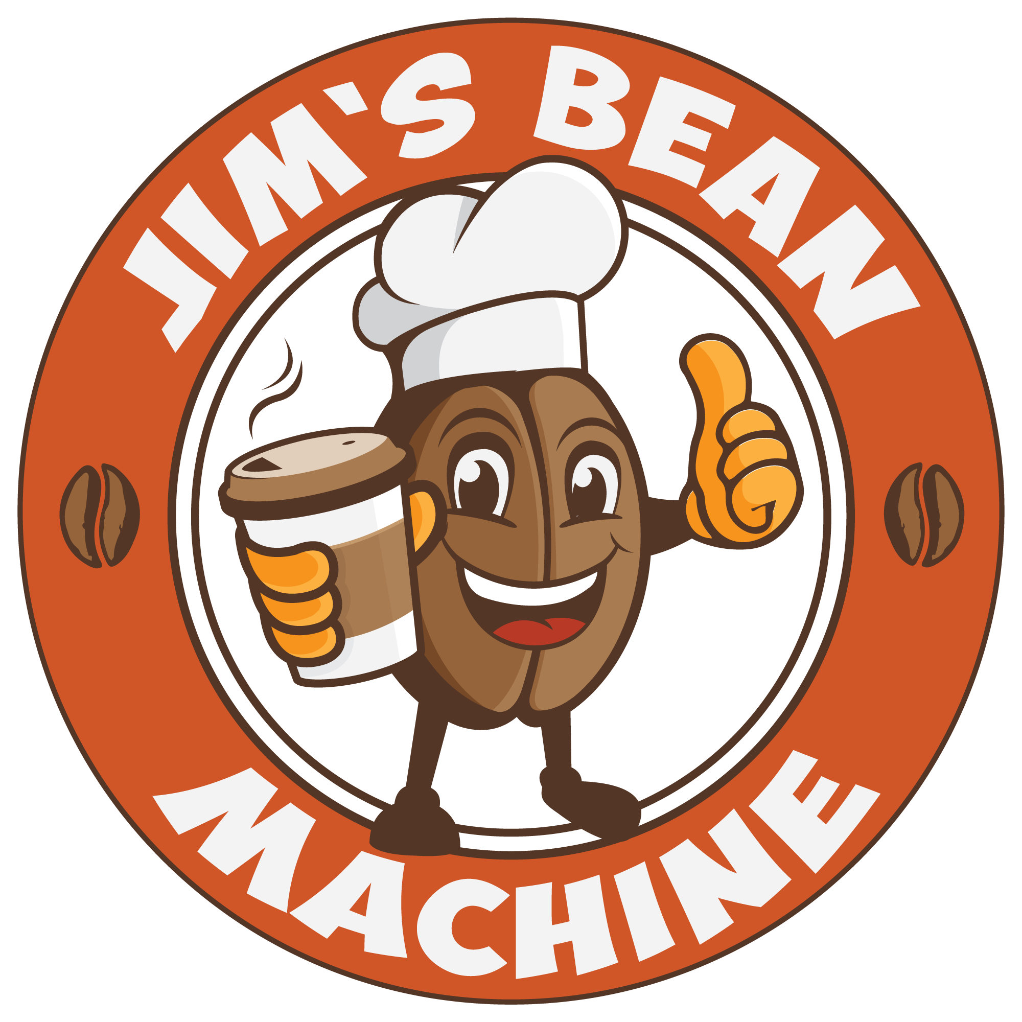 Jim's Bean Machine Logo